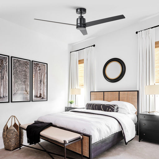 54" 3 Blades DC Motor Ceiling Fan with Remote Control - Sweatfully