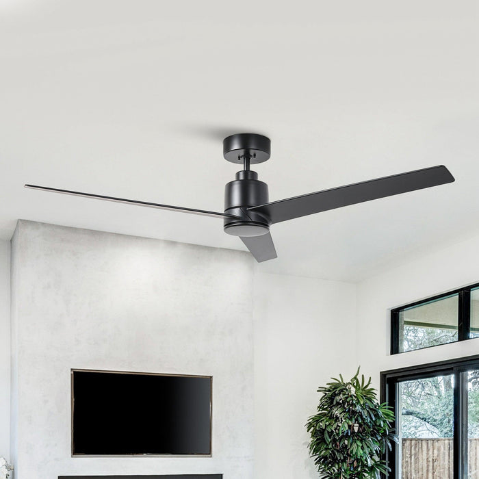 54" 3 Blades DC Motor Ceiling Fan with Remote Control - Sweatfully