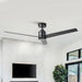 54" 3 Blades DC Motor Ceiling Fan with Remote Control - Sweatfully
