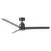 54" 3 Blades DC Motor Ceiling Fan with Remote Control - Sweatfully