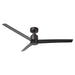 54" 3 Blades DC Motor Ceiling Fan with Remote Control - Sweatfully
