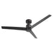 54" 3 Blades DC Motor Ceiling Fan with Remote Control - Sweatfully