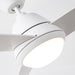 52" 4 Speed Wall Control Ceiling Fan with LED Lighting - Sweatfully