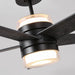 52" Fanelee 5 Blades Industrial Ceiling Fan with LED Lighting - Sweatfully
