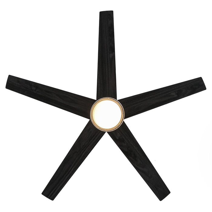 52" Fanelee 5 Blades Industrial Ceiling Fan with LED Lighting - Sweatfully