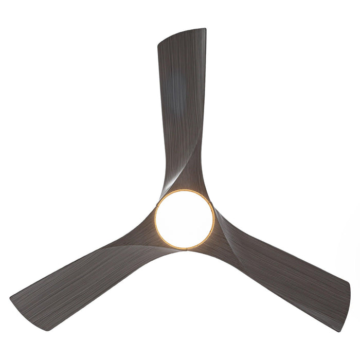 54" Industrial 3 Blades LED Ceiling Fan with Remote Control - Sweatfully