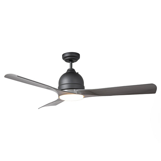 54" Industrial 3 Blades LED Ceiling Fan with Remote Control - Sweatfully