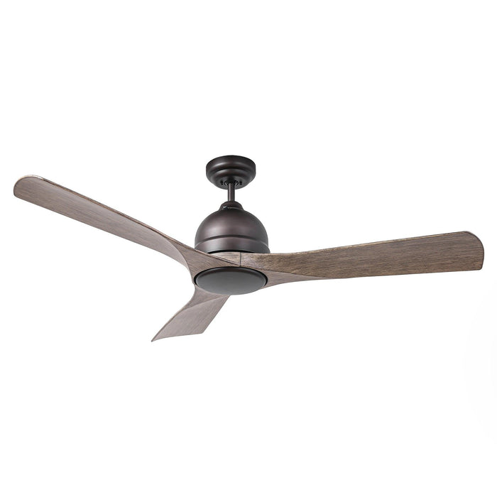 54" Industrial 3 Blades LED Ceiling Fan with Remote Control - Sweatfully