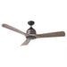 54" Industrial 3 Blades LED Ceiling Fan with Remote Control - Sweatfully
