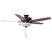 52" Traditional Pull Chain 5 Blades Ceiling Fan with Light - Sweatfully