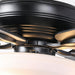 52" Traditional Pull Chain 5 Blades Ceiling Fan with Light - Sweatfully