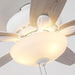 52" Traditional Pull Chain 5 Blades Ceiling Fan with Light - Sweatfully