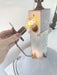 Original Antique Chicken Feeder Tall Farm Table Lamp - Sweatfully