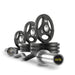 XMARK Chisel Olympic Weight Plates and Curl Barbell Sets CHISEL-CHISEL-BAL-65 - Sweatfully