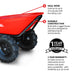 Electric Utility Cart 40V Battery-Powered Wheelbarrow 570-lb. Bucket Capacity - Sweatfully