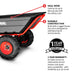 Heavy Duty Electric Utility Cart 40V Battery-Powered Wheelbarrow 660-lb. Bucket Capacity - Sweatfully