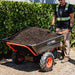Heavy Duty Electric Utility Cart 40V Battery-Powered Wheelbarrow 660-lb. Bucket Capacity - Sweatfully
