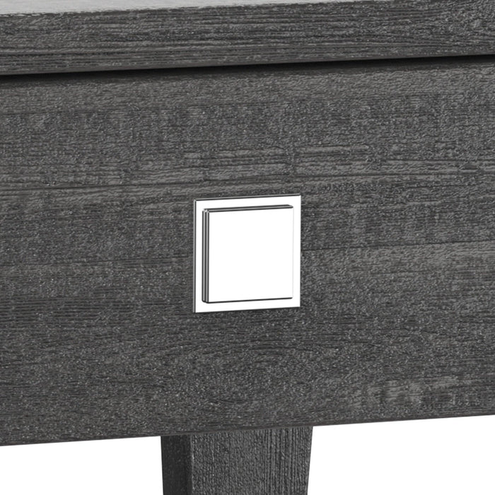 Furniture of America Amity End Table, Gray - Sweatfully