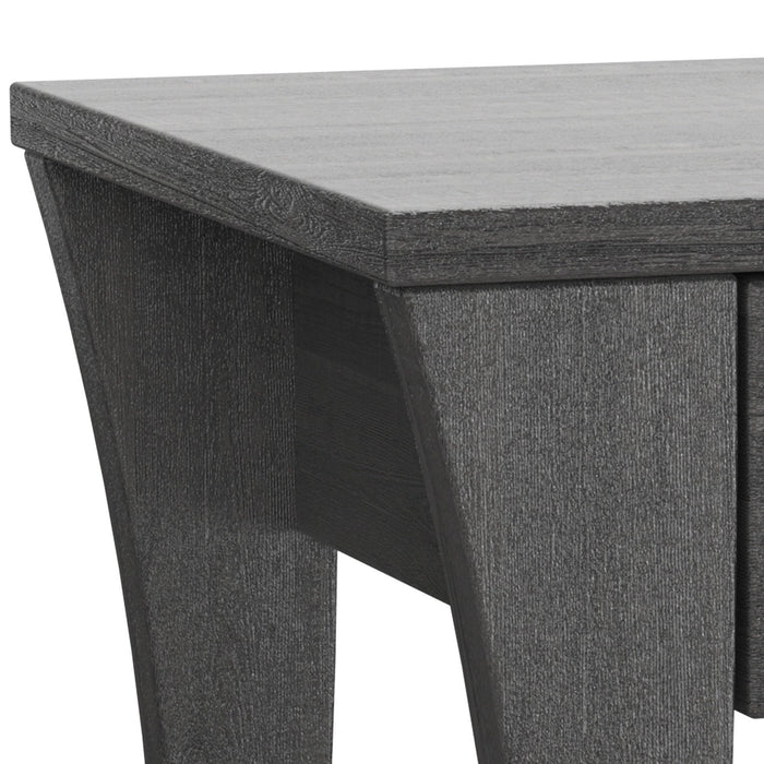 Furniture of America Amity End Table, Gray - Sweatfully