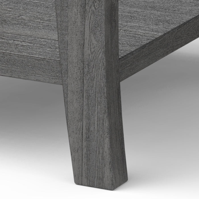 Furniture of America Amity End Table, Gray - Sweatfully