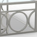 47" Contemporary Coffee Table in Chrome - Sweatfully