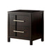 Berenice 23" Transitional Solid Wood 2-Drawer Nightstand - Sweatfully