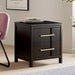 Berenice 23" Transitional Solid Wood 2-Drawer Nightstand - Sweatfully