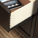 Berenice 23" Transitional Solid Wood 2-Drawer Nightstand - Sweatfully