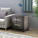 Berenice 23" Transitional Solid Wood 2-Drawer Nightstand - Sweatfully