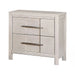 Berenice 23" Transitional Solid Wood 2-Drawer Nightstand - Sweatfully