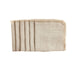 Cocktail Napkin Set/6 Natural - Sweatfully
