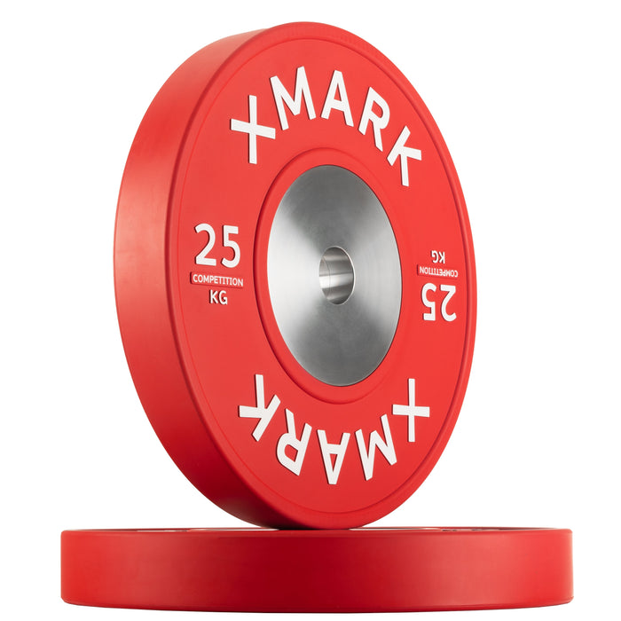 XMARK Competition Bumper Plate Pairs (KG) KG-COMPETITION-10-P - Sweatfully