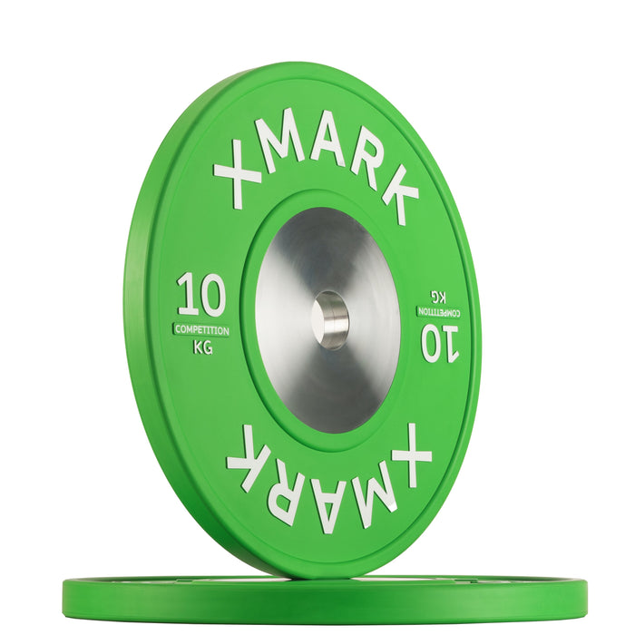 XMARK Competition Bumper Plate Pairs (KG) KG-COMPETITION-10-P - Sweatfully
