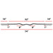 XMARK Convict 6ft Rackable Curl Bar CONVICT - Sweatfully