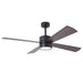 52 Inch Bucholz Industrial Dimmable RGB LED Ceiling Fan with Remote and APP Control - Sweatfully