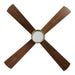52 Inch Bucholz Industrial Dimmable RGB LED Ceiling Fan with Remote and APP Control - Sweatfully
