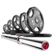 XMARK Black Diamond® Olympic Weight Plates and Olympic Barbell Sets VOODOO-BD-BAL-155 - Sweatfully