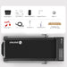 DeerRun A5 Pro Smart 2 in 1 Folding Treadmill Silver - Sweatfully