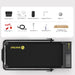DeerRun A5 Pro Smart 2 in 1 Folding Treadmill Black - Sweatfully