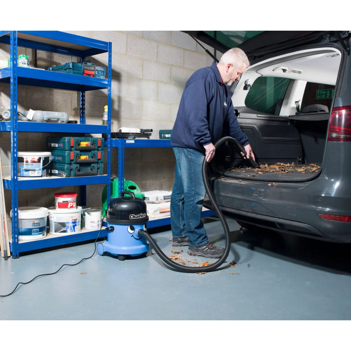 NaceCare Electric Wet & Dry Vacuum CVC 370 Charles with A21 Kit - Sweatfully