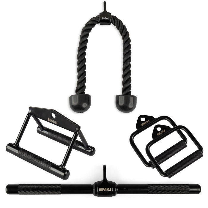 Cable Machine Accessories - Set of 5 - Sweatfully