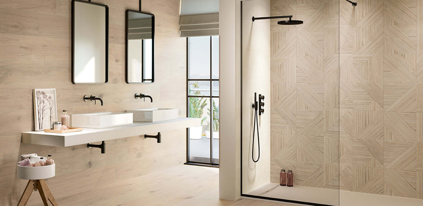 Tangram Matte Tile 12"x40" - Sweatfully