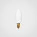 Candle E12 Matte White LED Bulb - Sweatfully
