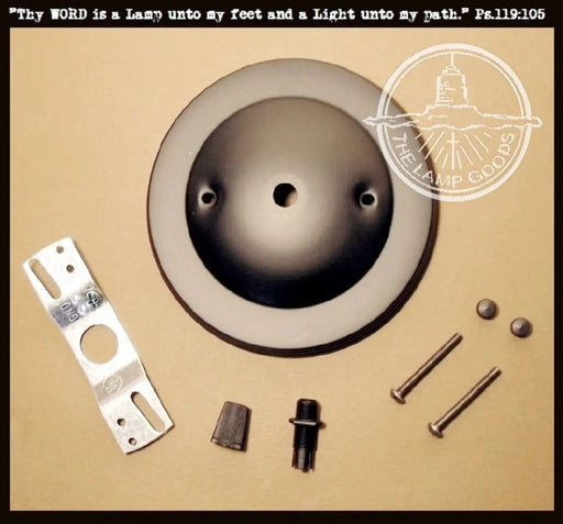 Mounting Hardware Fixture Kit CLASSIC Design Ceiling Canopy - Sweatfully