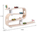 Avenlur Wooden Car Ramp Racer | Montessori Rolling Track Toy for Toddlers - Sweatfully