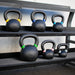Muscle D Cast Kettlebells - Muscle D Fitness - Quality Handle Design - Heavy Duty Coating - Sweatfully