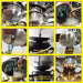 Vintage Mason Jar LIGHT KIT for Ceiling Fan - Sweatfully