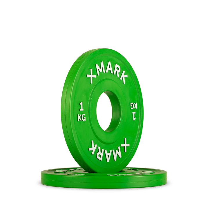 XMARK Olympic Change Plates (Kilogram 6-Pairs ½ kg to 5 kg) KG-CHANGE-SET - Sweatfully