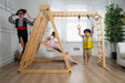Chestnut - 8-in-1 Jungle Gym for Toddlers - Sweatfully