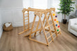 Chestnut - 8-in-1 Jungle Gym for Toddlers - Sweatfully